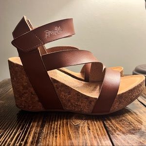 Blowfish wedge sandals